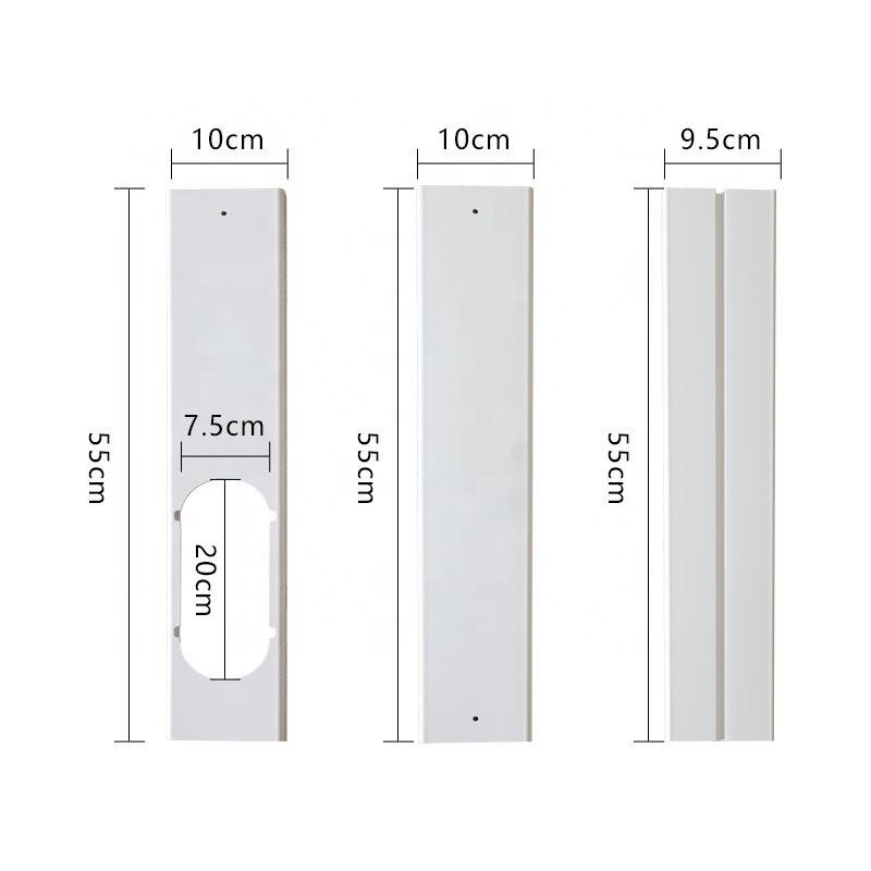 Adjustable Windows Sealing Panels Plate Kits AC Vent Kit for Air Conditioning Window Seal Portable Air Conditioner Window Unit