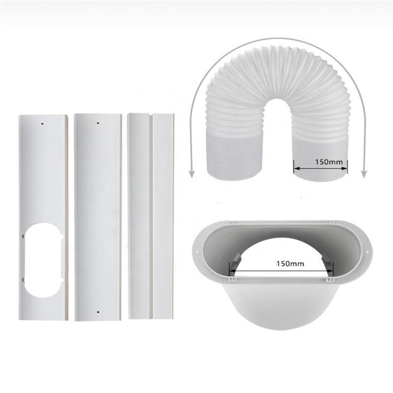 Adjustable Windows Sealing Panels Plate Kits AC Vent Kit for Air Conditioning Window Seal Portable Air Conditioner Window Unit
