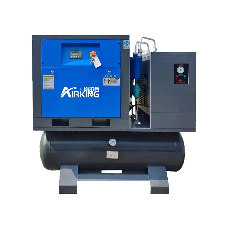 7.5kw 10hp Industrial Air Compressor Portable Diesel/Gas Powered New and Heavy Duty with Core Components for Mines