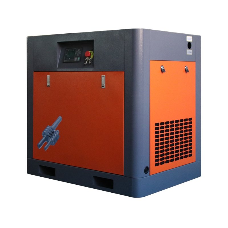 22KW 30hp Industrial Electric Compressor AC Powered Screw Air Compressor with Pump Engine Motor Core Components 380V Voltage