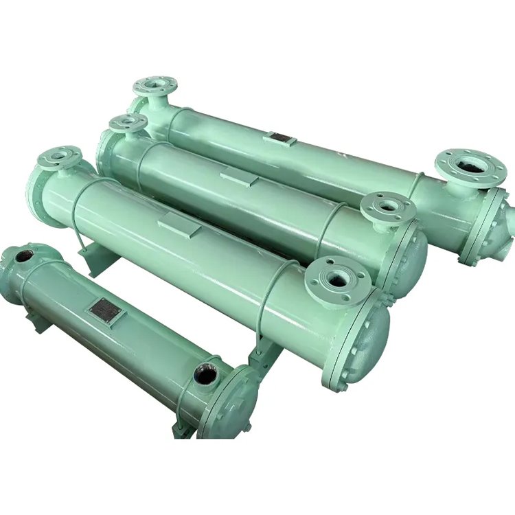 Fin tube condenser for cooling compressor air HVAC Industrial Plants efficient heat exchanger
