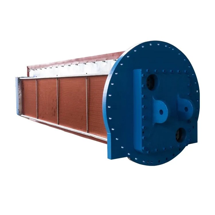 Fin tube condenser for cooling compressor air HVAC Industrial Plants efficient heat exchanger