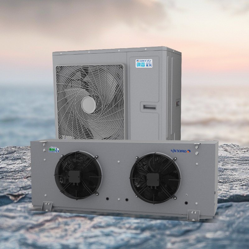 Cold Storage Room Refrigeration Equipment Units Remote Compressor Condenser Units air Cooler