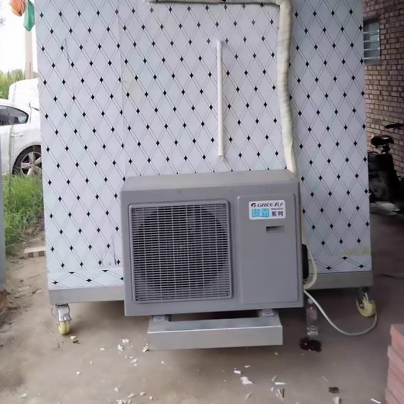 Cold Storage Room Refrigeration Equipment Units Remote Compressor Condenser Units air Cooler