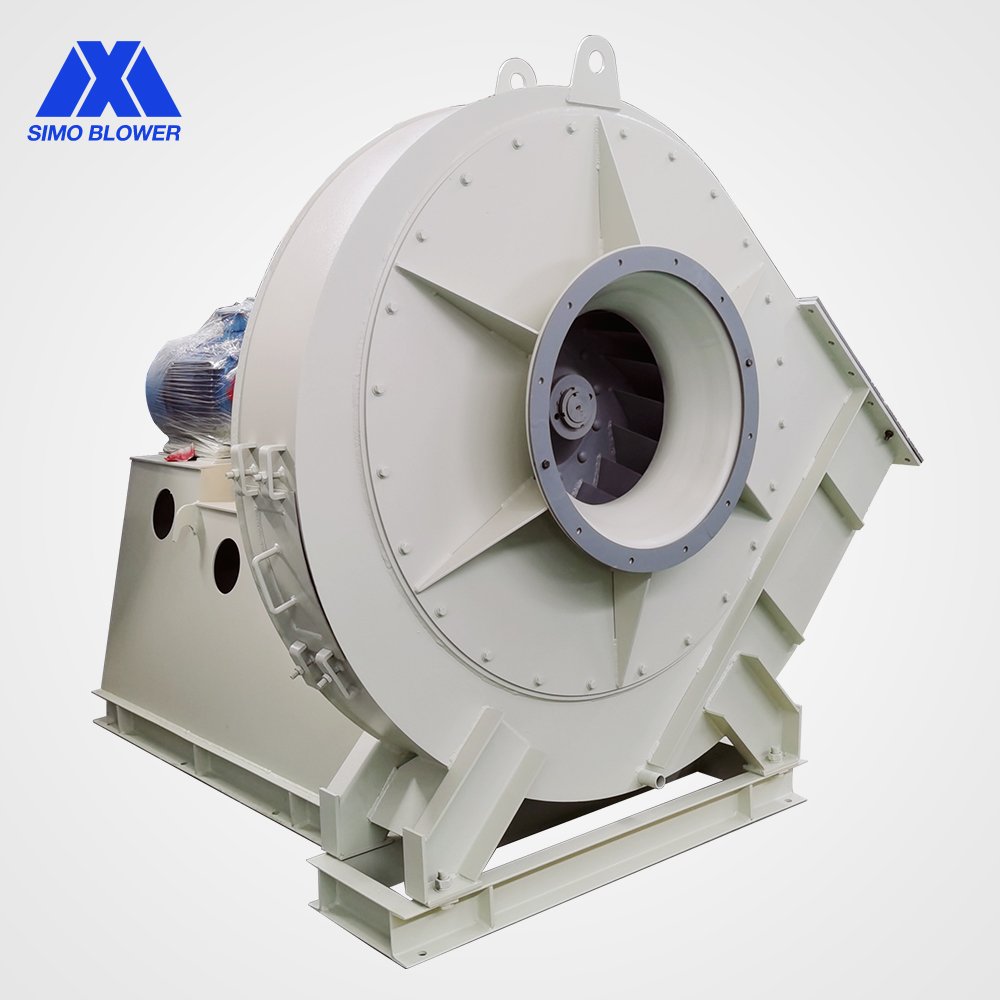 Corrosion Resistant Backward Curved Impeller siemens Steam Turbine Industrial Dust Collection Fan Dust Extraction Blower Fan