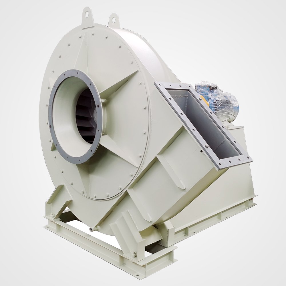 Corrosion Resistant Backward Curved Impeller siemens Steam Turbine Industrial Dust Collection Fan Dust Extraction Blower Fan