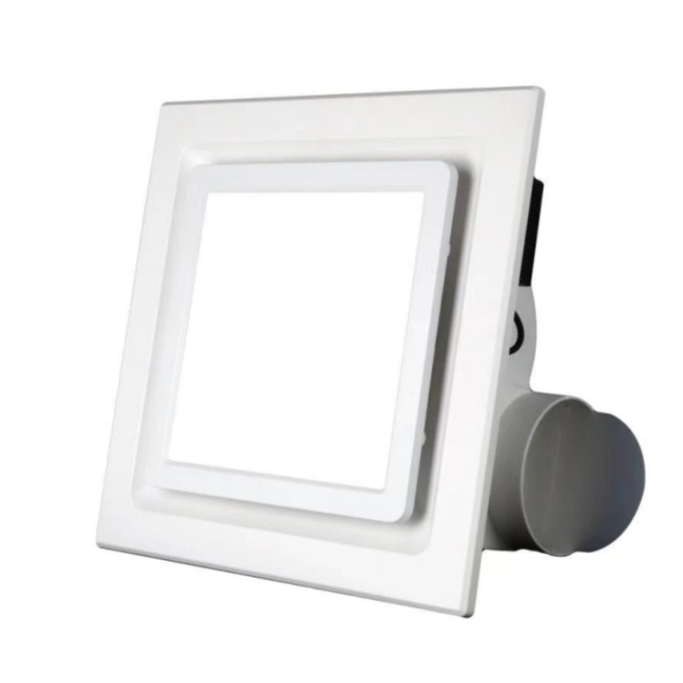 Ceiling Exhaust Fan Ceiling Free Air Inlet Ultra-thin Bathroom Kitchen and Toilet Exhaust With Led Light