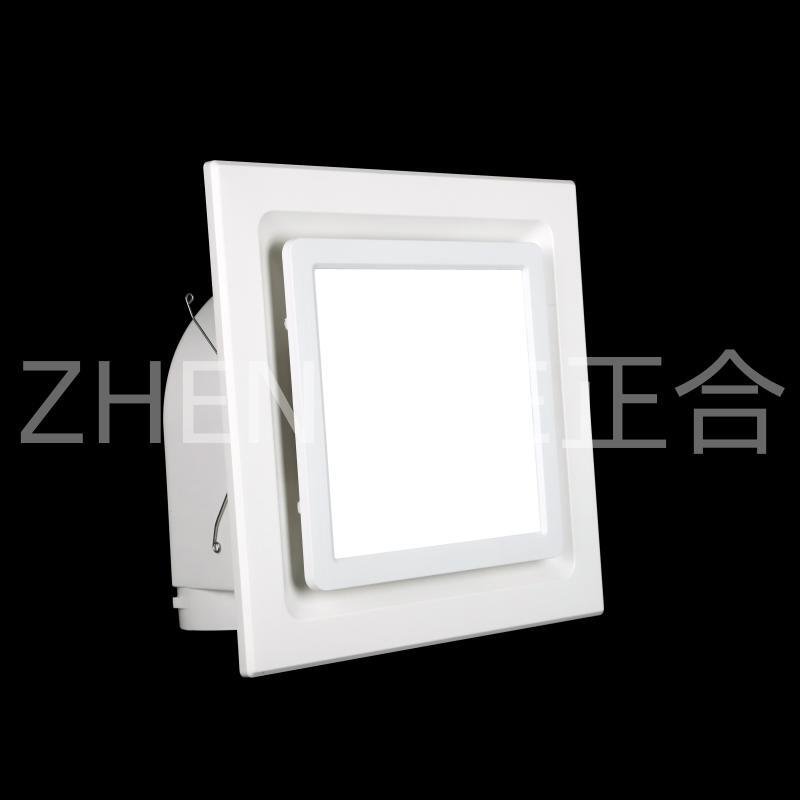 Ceiling Exhaust Fan Ceiling Free Air Inlet Ultra-thin Bathroom Kitchen and Toilet Exhaust With Led Light