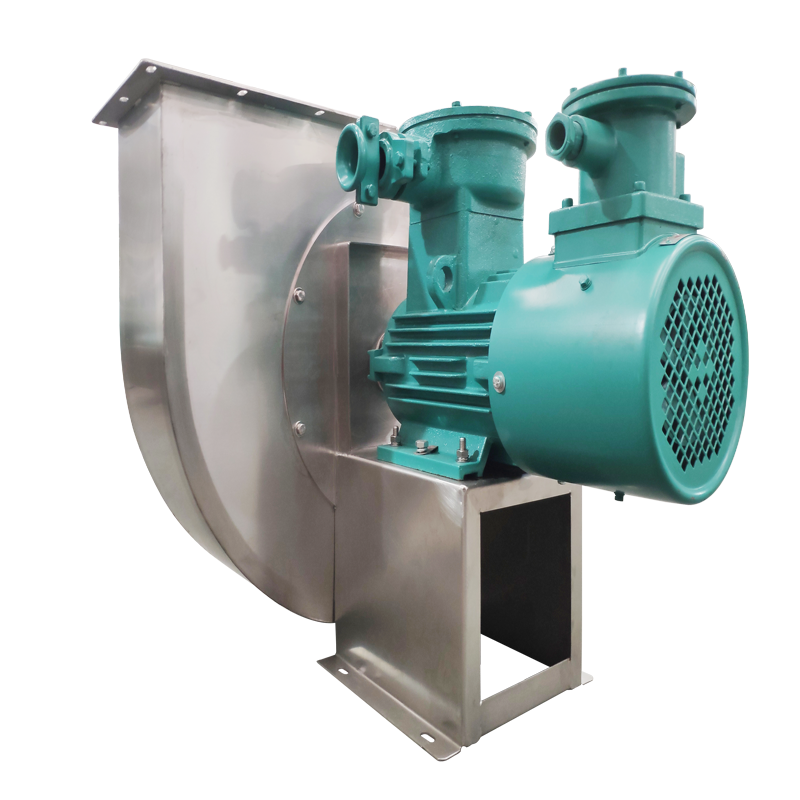 Industrial 9-19 Centrifugal Fan Large Factory Machinery FREE Standing AC Ventilator Carbon Steel High Pressure Fan 4kw Q235