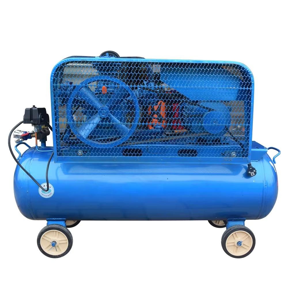 Piston Belt Driven Larissa Brand Air Compressor New 2.2KW 5.5 HP 80L 100L 200L 500L Technology Portable Air Cooling 1.5HP 1.1KW