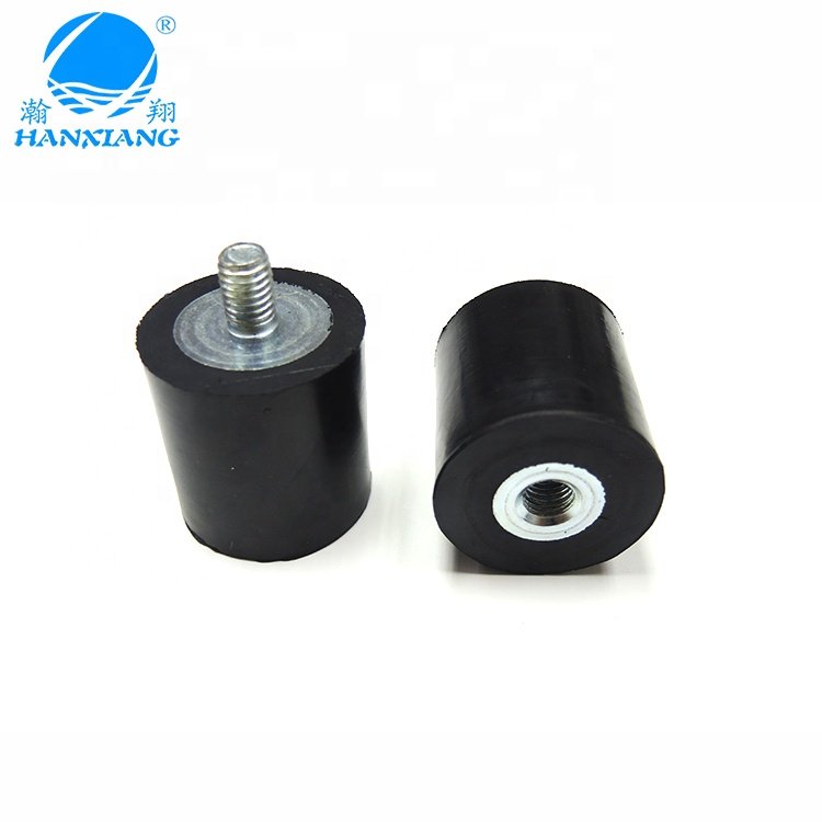 Air Compressor Rubber Blocks Shock Absorbers Compression Rubber Pads Feet Condenser Machine Rubber Support Block Buffer