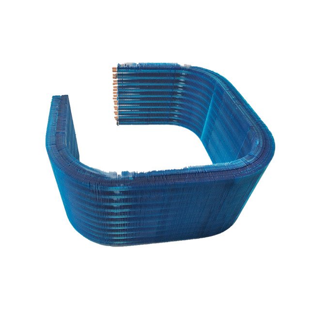Benrun OEM HVAC High-quality air Blast Chiller Cooling Heat Exchanger c Shaped Condenser Coil Ac Coil Replacement