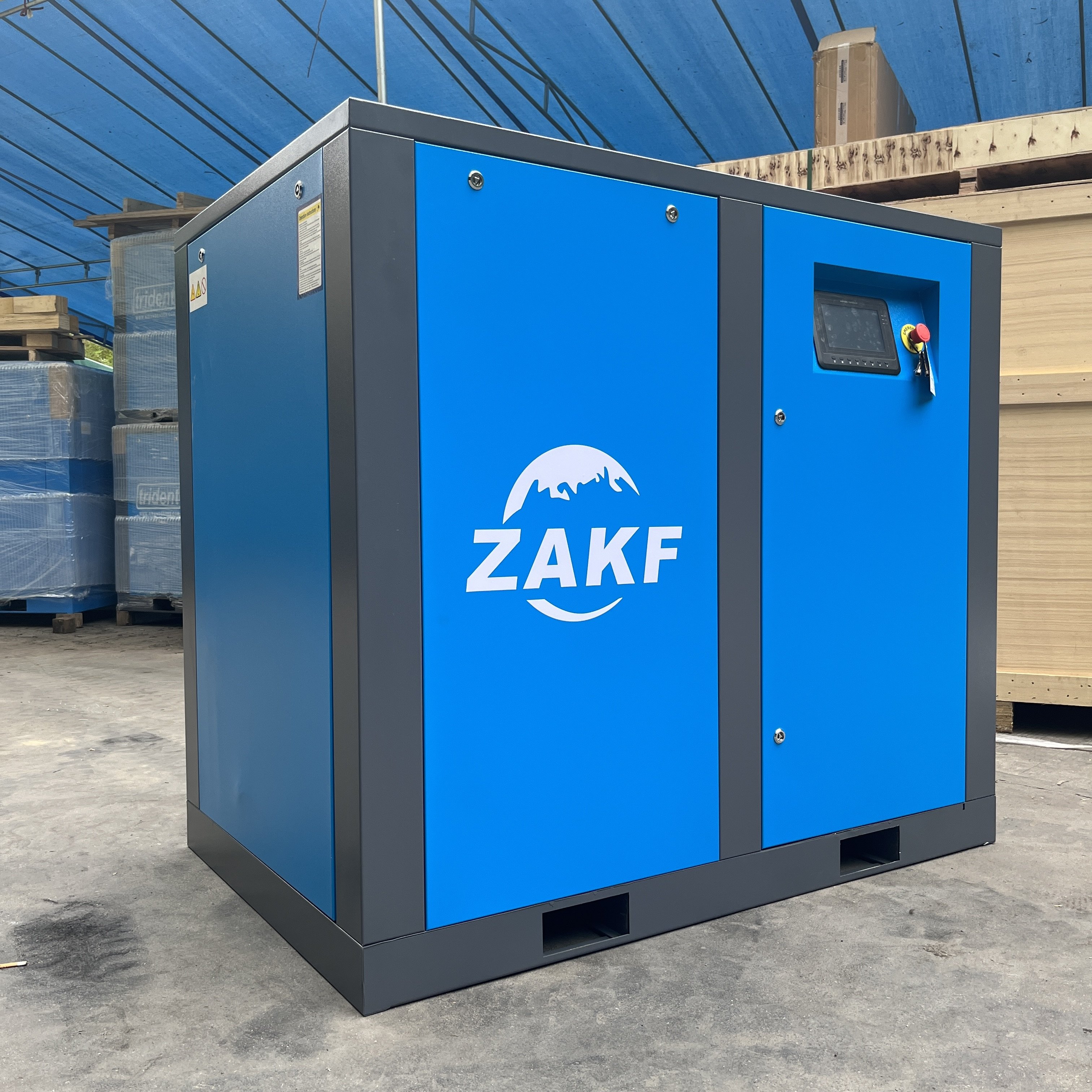 ZAKF 7.5kw Fixed Speed Screw Air Compressor 7.5kw Industrial Air Compressor Air Compressor Head 10hp