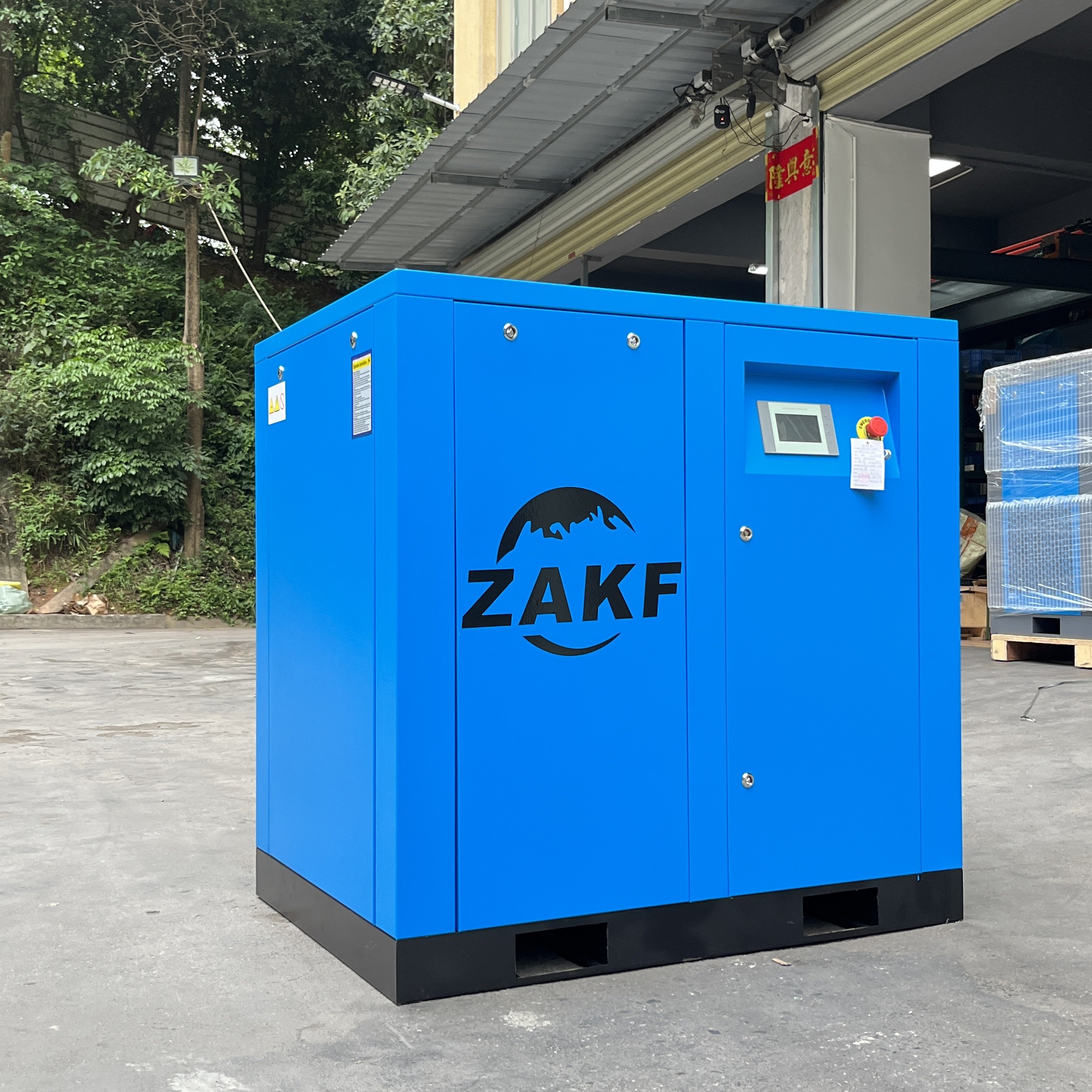 ZAKF 7.5kw Fixed Speed Screw Air Compressor 7.5kw Industrial Air Compressor Air Compressor Head 10hp