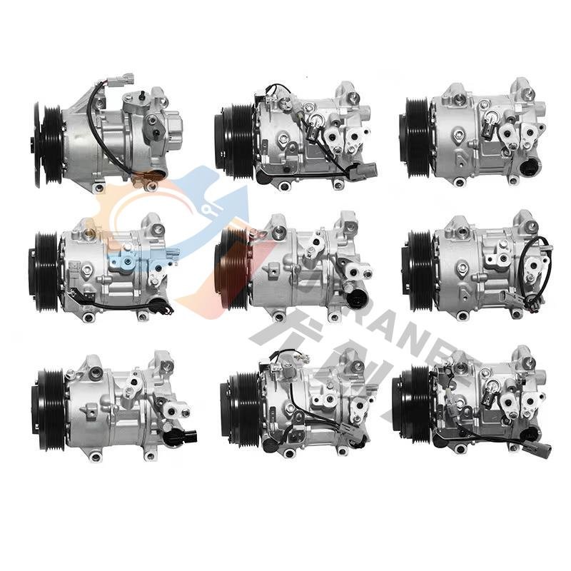 88320-52400 New 12V Automotive Air Conditioner Compressor Car AC Compressor Aire Compressor for Toyota Corollaa Yariss1.3 Echo