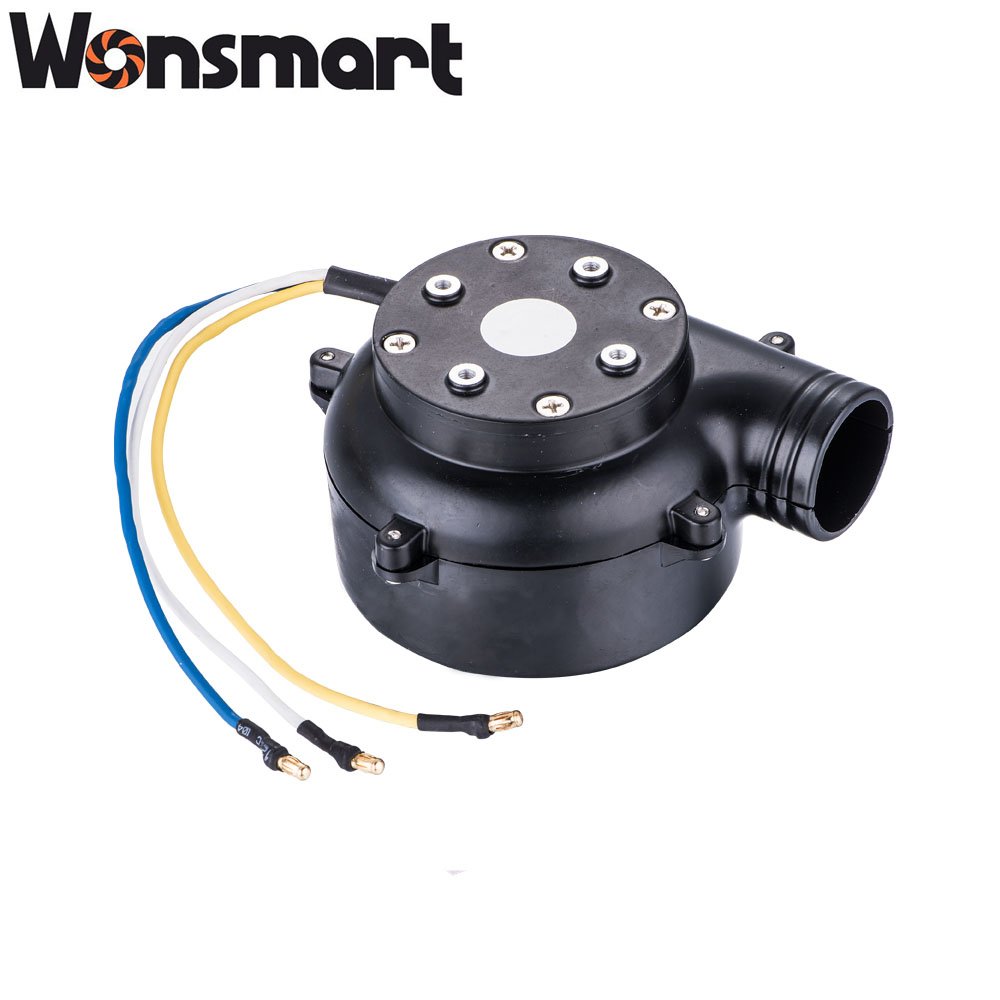 24VDC DC Blower with PWM Speed Control NMB Ball Bearing for Industrial Home Use Features Aluminum Blade Ceiling Fan Mounting