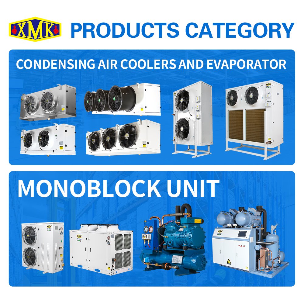 Manufacturer Factory Price Fin Type Air Condenser for Refrigeration Unit in Cold Room