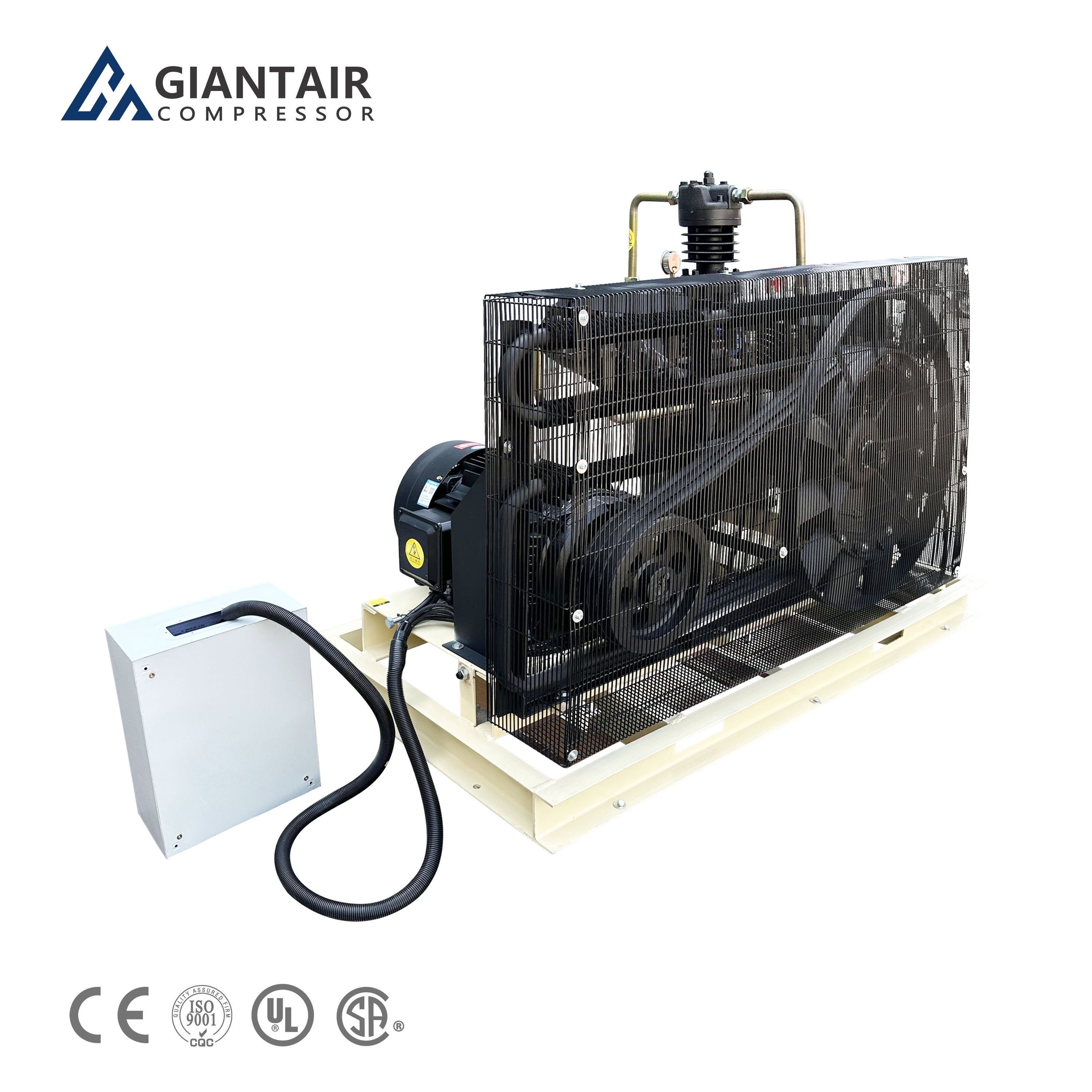 GIANTAIR 30 Bar 40 Bar Factory Wholesale Price Booster Pump Piston Air Compressor for PET Bottle Blowing