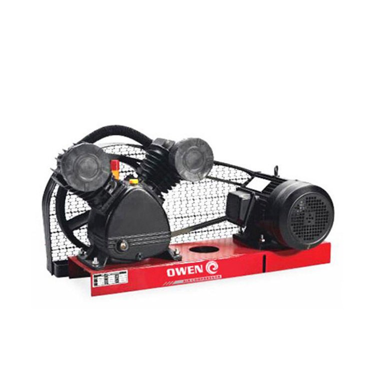 Long Life Jn2080 4Kw 5.5Hp 8Bar 115Psi Base Plate Compressor Pump Piston 2 Cylinder Air Compressor Without Tank