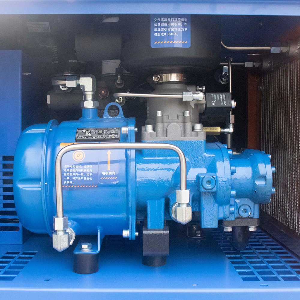 XLPM5.5AT Long Life New Design Energy Save Low Noise Industrial Use Mini Mobile Type air Compressor