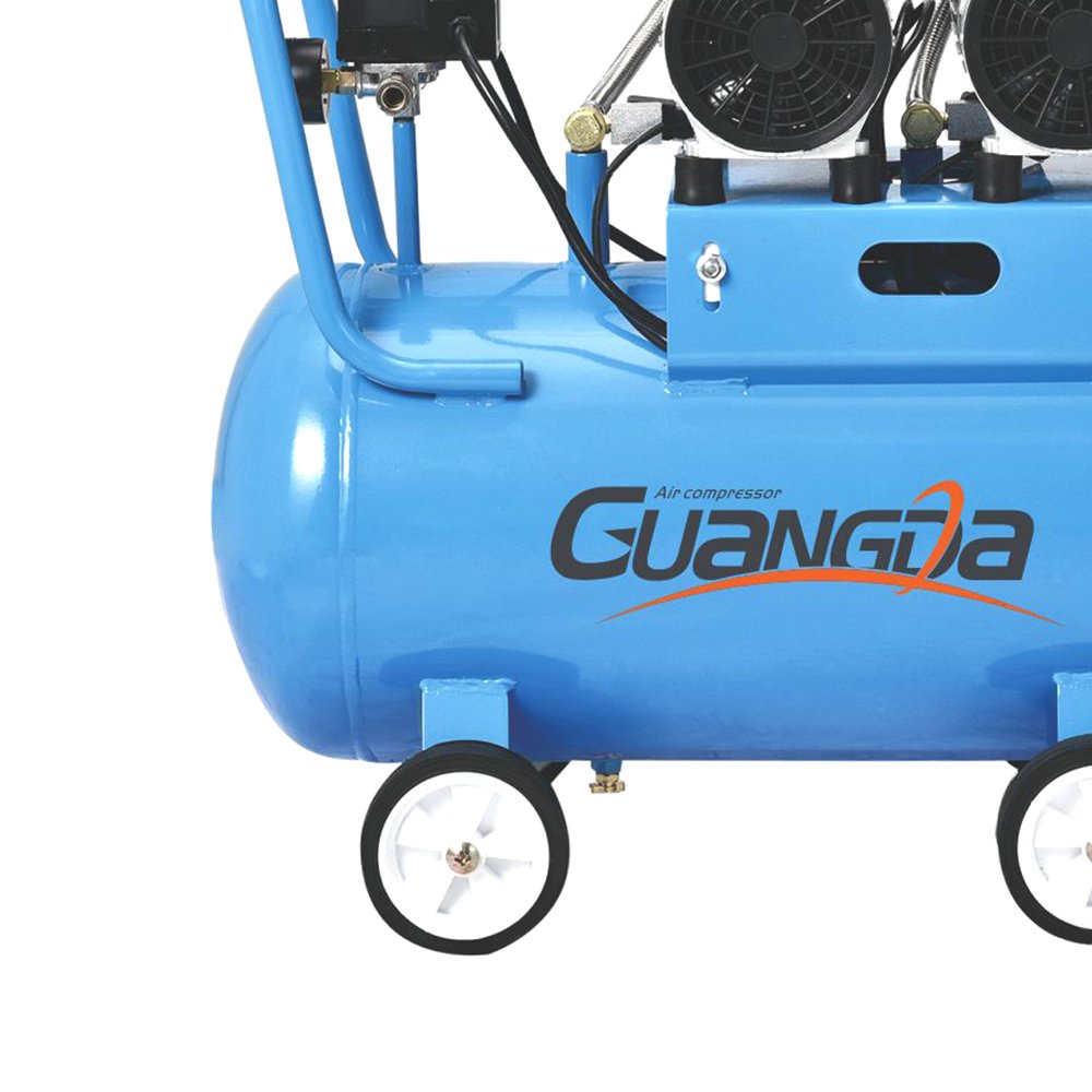 Factory Cheap Price 50L 2hp Mobile Piston Silent air Compressor