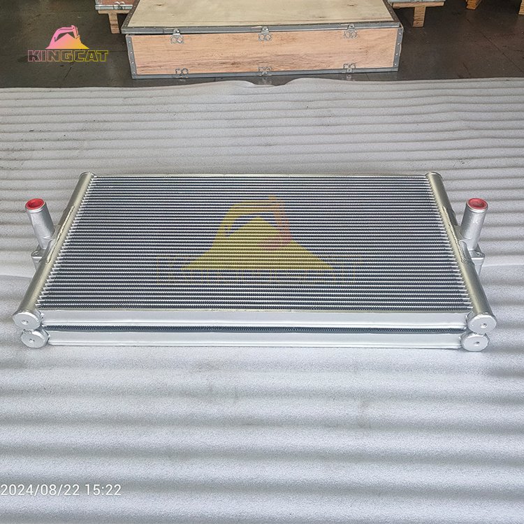 Kingcat New E320C320CL Excavator Aluminum Radiator Air Condenser Heat Exchanger Hydraulic Oil Cooler Farm Model 265-3563