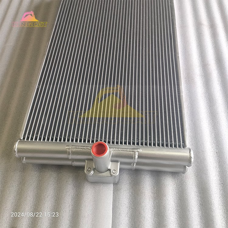 Kingcat New E320C320CL Excavator Aluminum Radiator Air Condenser Heat Exchanger Hydraulic Oil Cooler Farm Model 265-3563