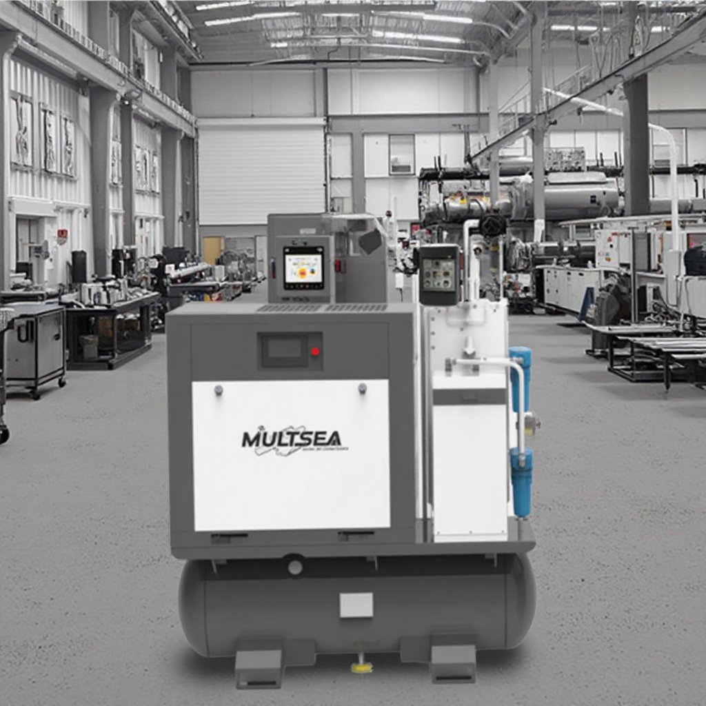 General Industrial IP55 7.5kw 11kw 15kw 22kw IP55 Motor 8bar 10bar 12bar All-in-One Screw Industrial Air Compressor