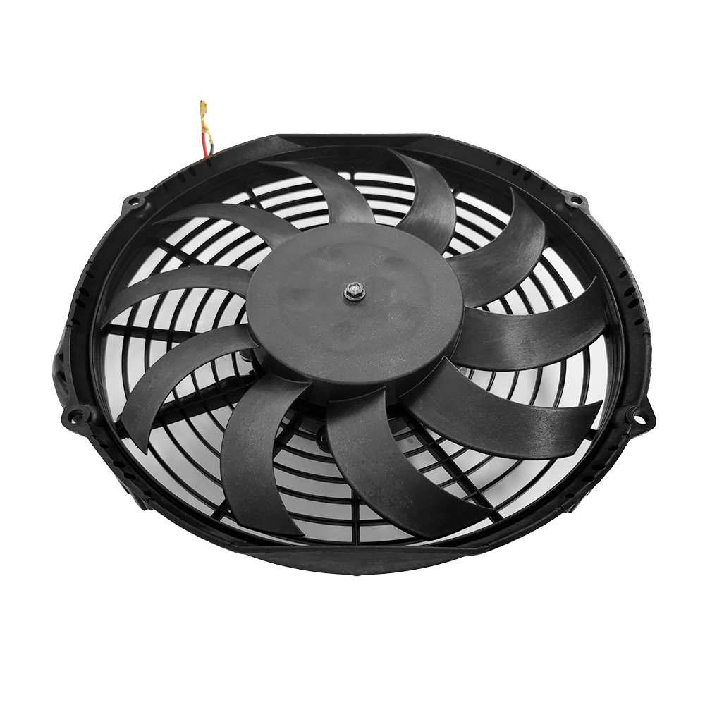 Wholesale 283 mm Bus air Conditioner Condenser Cooling Fan Spal Electric Radiator Fan