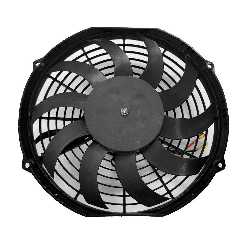 Wholesale 283 mm Bus air Conditioner Condenser Cooling Fan Spal Electric Radiator Fan