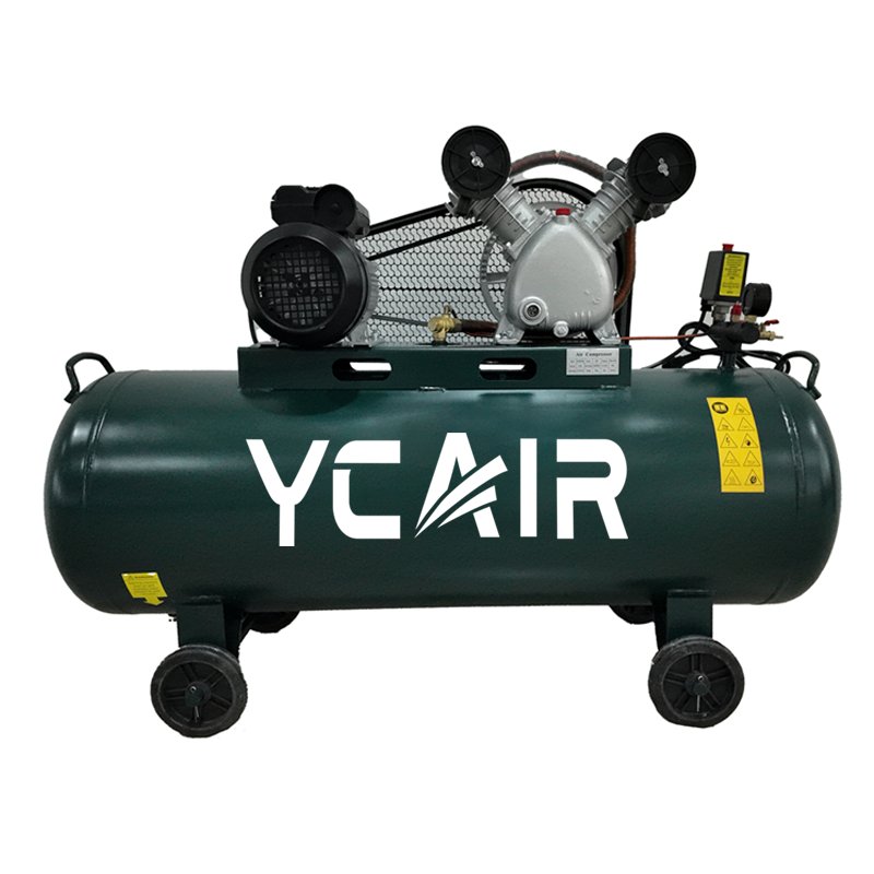 YC2065-150 Portable 150Liter 2.2KW 3HP 220V 50HZ Belt-Driven Air Compressor Industrial High-Pressure