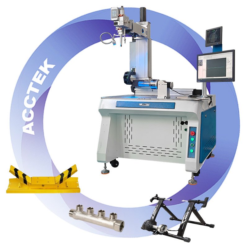 CNC Platform Automatic Laser Welding Machine Automatic Wire Feed Welding Metal Iron Aluminum Steel 1500/2000/3000w