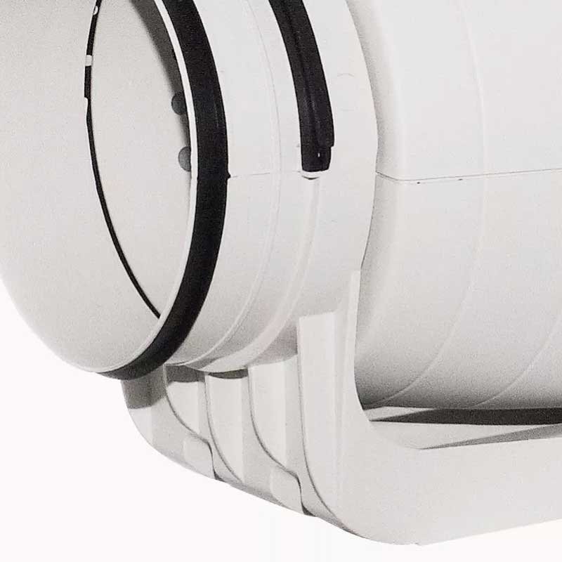 CE 100mm 4" Ultra Quiet In-line Duct Fan HVAC Exhaust Blower 2 Speed