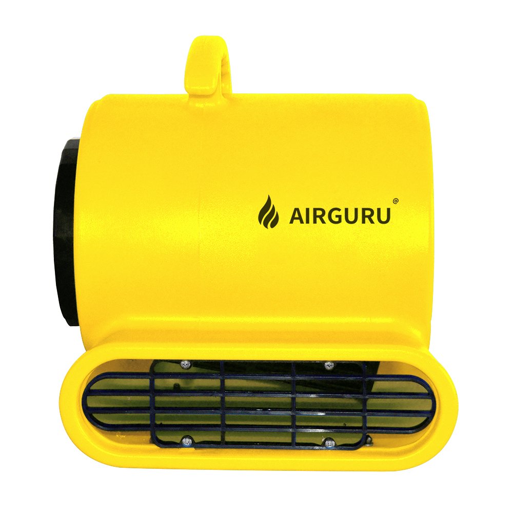 Airguru 1/2Hp 1000Cfm Air Mover Carpet Dryer Floor Fan for Water Damage Restoration and Pet Cage Dryer