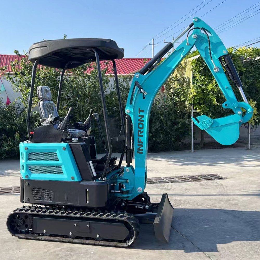 Fastest Delivery Digger Mini Excavator EPA Engine Micro Excavator for Farm 800kg 1ton 2ton Customizable Crawler Excavator 350mm