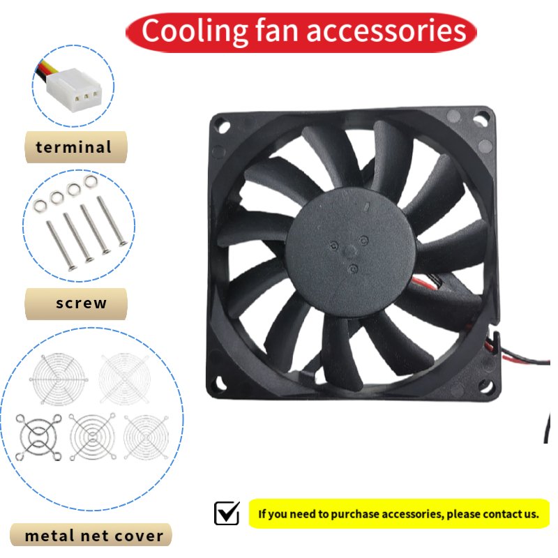 SUNON ME80151V1-000C-A99 8015 DC12V 8cm Original Industrial Main Chassis Dc Axial Cooling Fan