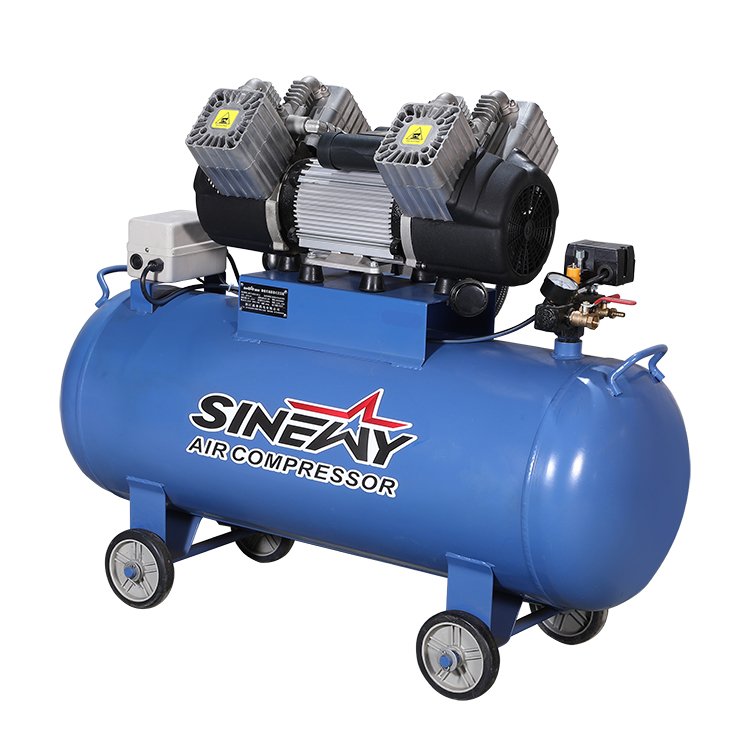 Sinewy Xl4V50 2.2Kw 3Hp 220V 380V 100L Small Silent Portable Piston Air Compressor for Spray Painting