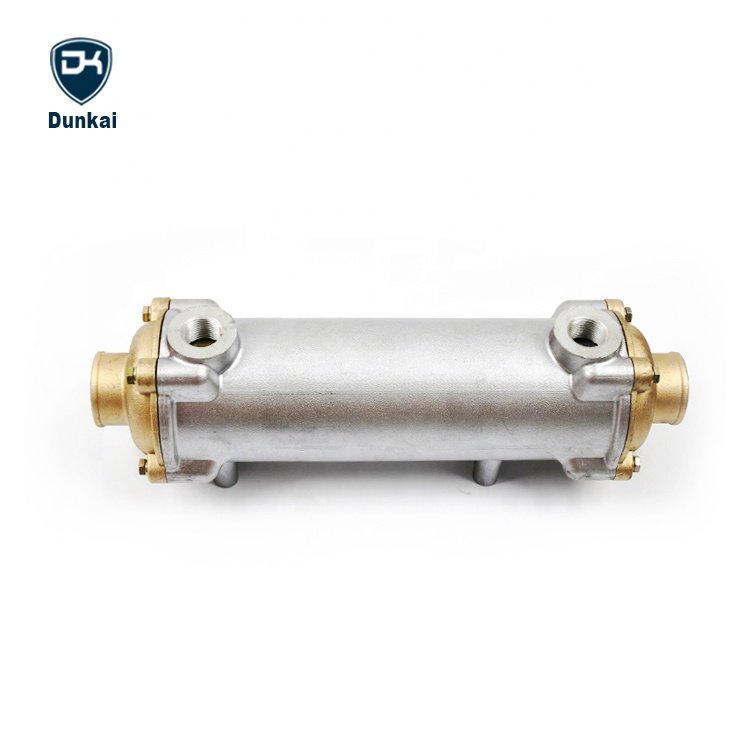 Dunkai Supply Small Oil-air Heat Exchanger Hydraulic Black Oil Cooler Condenser Evaporator