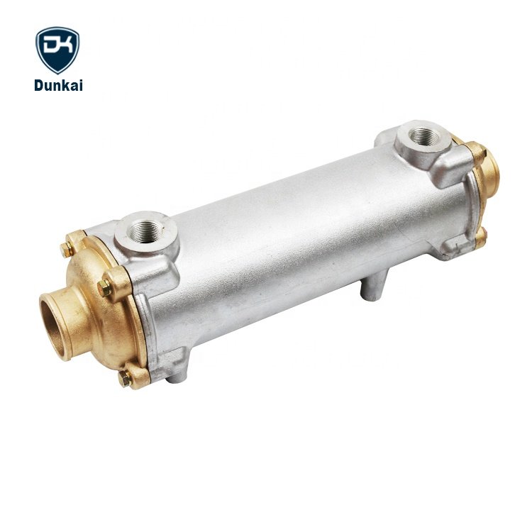 Dunkai Supply Small Oil-air Heat Exchanger Hydraulic Black Oil Cooler Condenser Evaporator