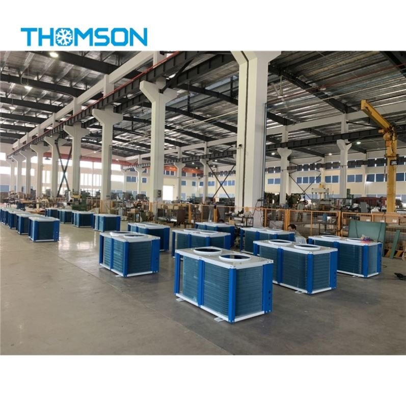 H Type Industrial Air Cooled Evaporative Compact Vertical Condenser Cool Room Mini Fridge Parts Condensate Drain Pump 4.8-53.1KW