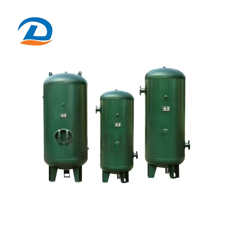 Custom Compressor Tank Small Horizontal Vacuum Buffer Pressure Air Reservoir Tank 1000L air tank Compressor Parts