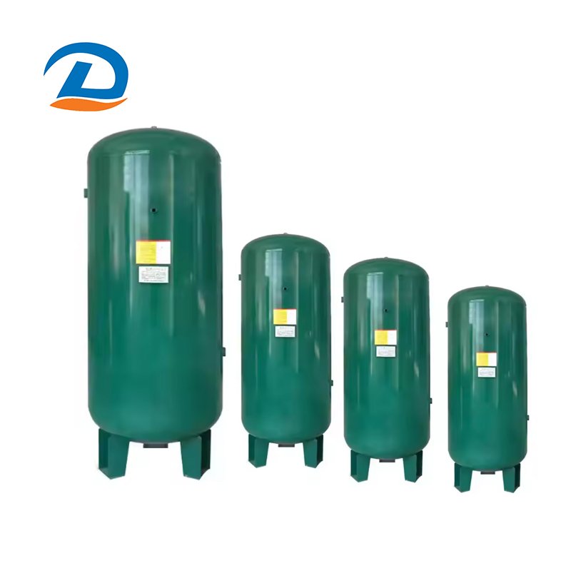 Custom Compressor Tank Small Horizontal Vacuum Buffer Pressure Air Reservoir Tank 1000L air tank Compressor Parts