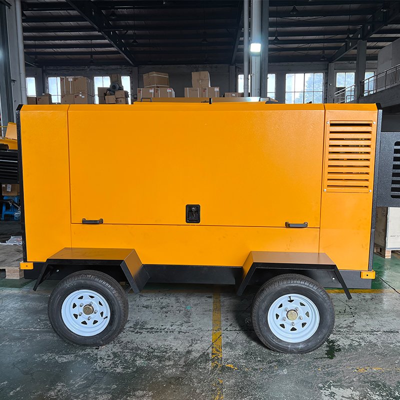 YOULI-13-10 Industrial 10 bar 110KW diesel Portable air Compressor for Drill Rig/ Water Well Drill Rig