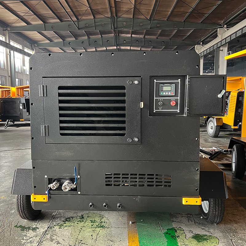 YOULI-13-10 Industrial 10 bar 110KW diesel Portable air Compressor for Drill Rig/ Water Well Drill Rig