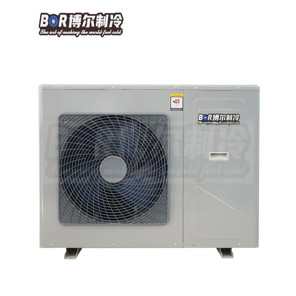 High Capacity 2 Hp Indoor Freezer Copeland 380V Refrigeration Condensing Unit Pump Motor Compactor Air Outlet Refrigeration Unit