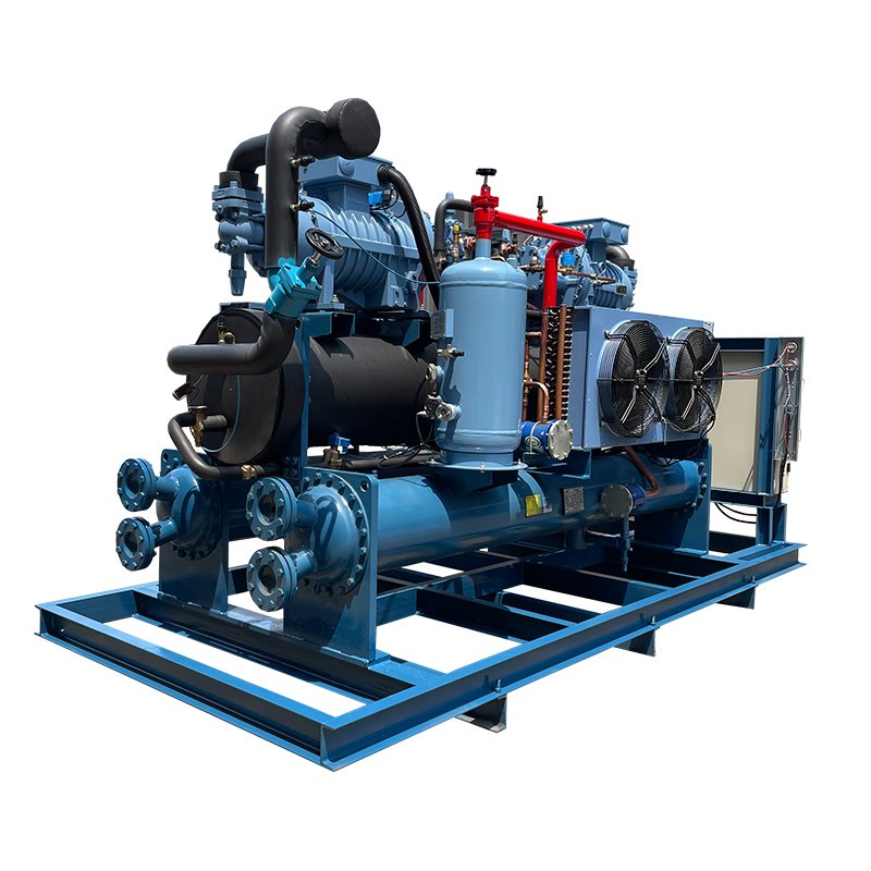 Laifukang Water-cooled Chiller Unit Air Scroll Chiller Screw Parallel Condensing Unit Industrial Refrigerated Parts Equipment