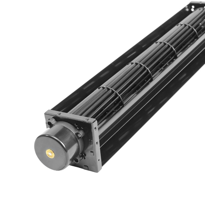 PRSK 12V 24V 50*420mm DC Silent Tangential Fan Blower Brushless Cross Flow Fans for Floor Heater