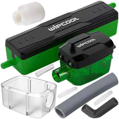Wipcool P12 Mini Electric Condensate Drain Pump ABS Corner Lift Pump for Wall-Mounted Air Conditioner for Home HVAC