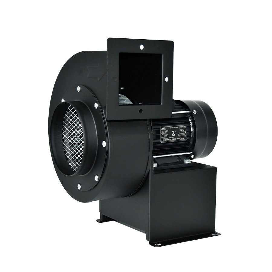 Powerful Silent Cooling Multi-wing Impeller Blower Insulated Centrifugal Industrial Exhaust Fan for Radiating