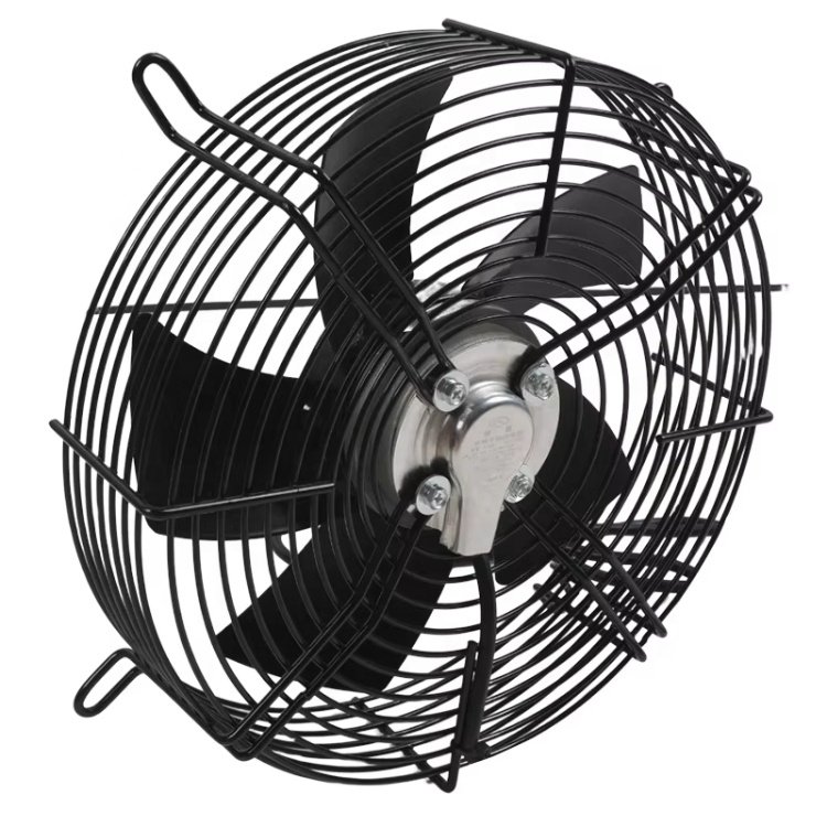 200 mm 66-80 CFM 2100-2600rpm Ventilation Industrial EC/DC/AC Air Cooler Axial Flow Fans Manufacturing PlanI